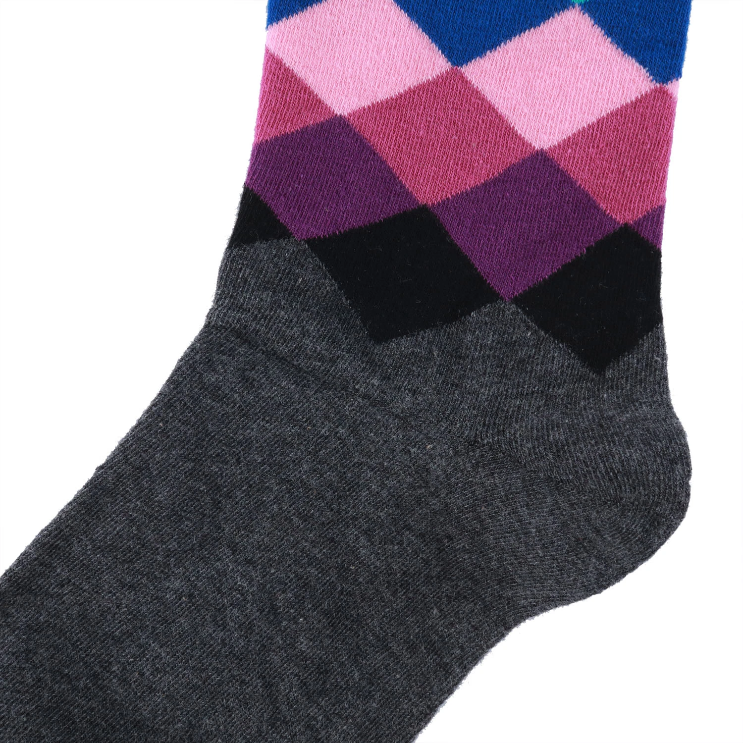 Herren Happy Bunte Gestreifte Socken Qualität Plaid Rautenmuster Argyle Geometrische Harajuku Gekämmt Baumwolle Sock Weihnachtsgeschenk