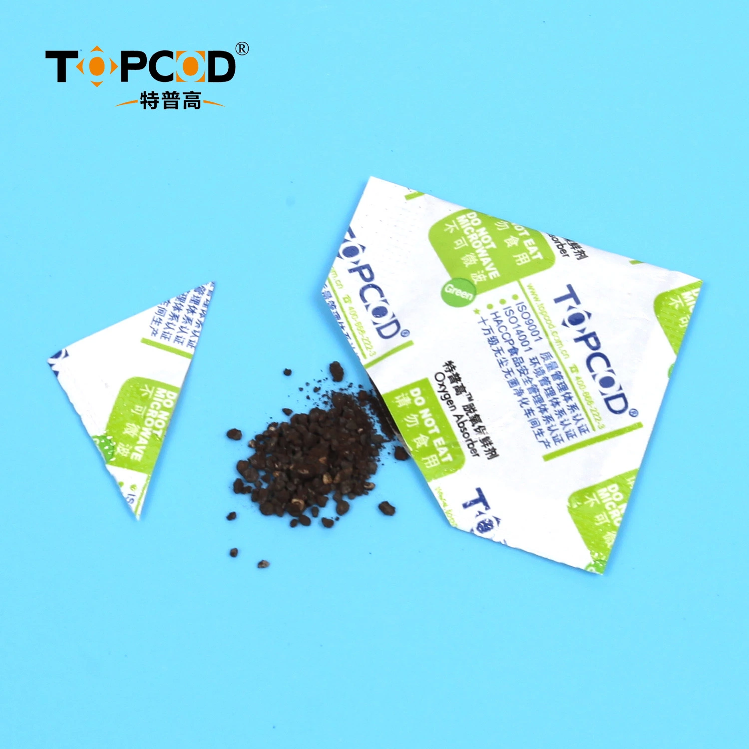 Desiccant Iron Powder in Vacuum Seal