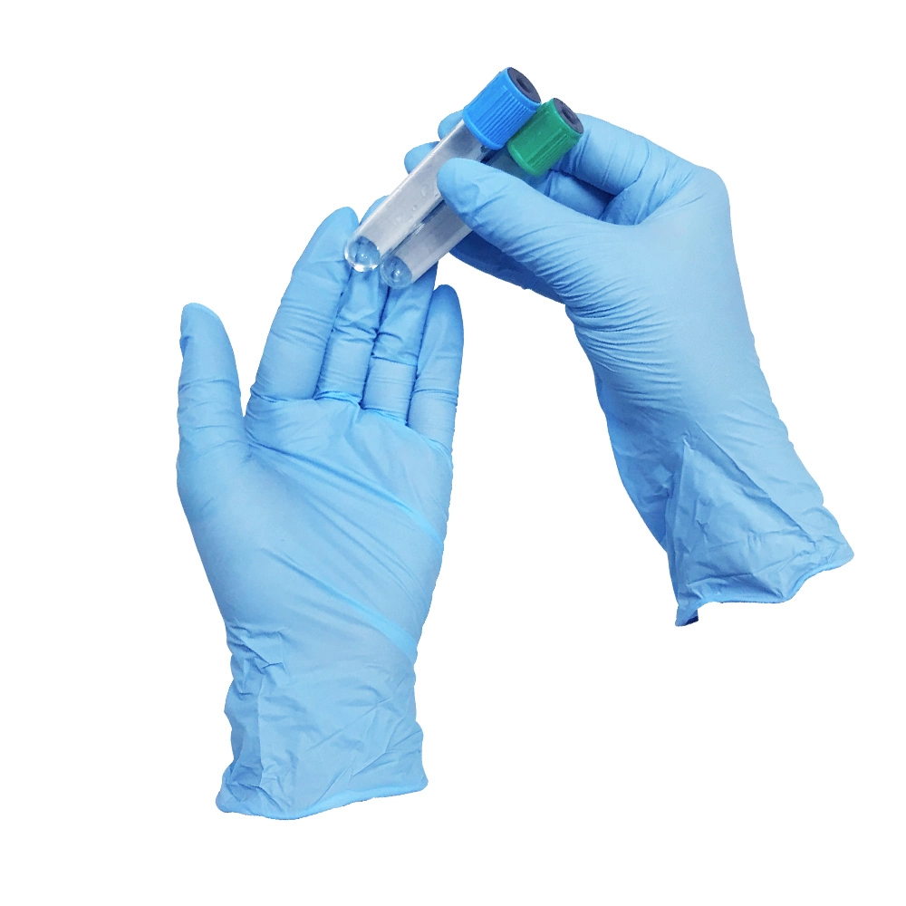 9 Inch High quality/High cost performance  Standard Cleanroom Powder Free Nitrile Gloves