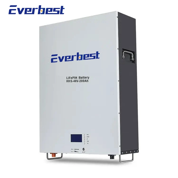 Everbest Smart Home Energy Storage 48V 200ah 100ah 5kwh 10kwh Lithium Ion Phosphate LiFePO4 Battery Price with BMS