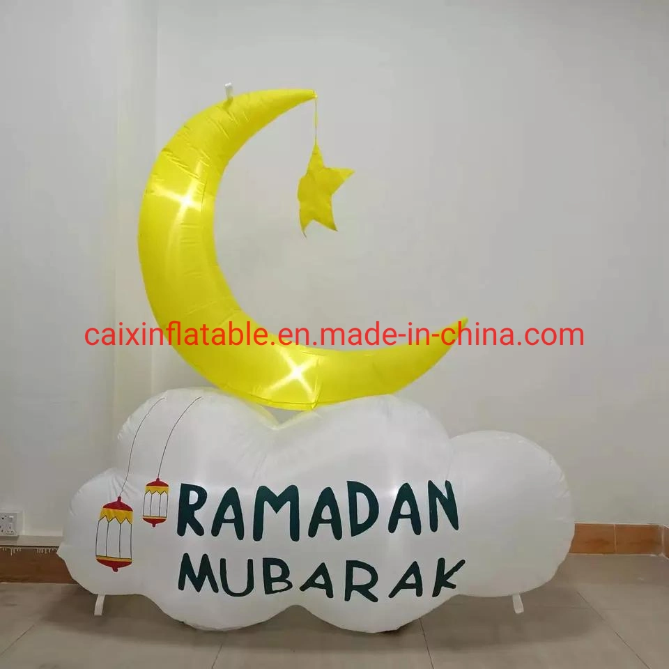 Wholesale musulmán Ramadan inflables inflables decoración camello Eid Mubarak