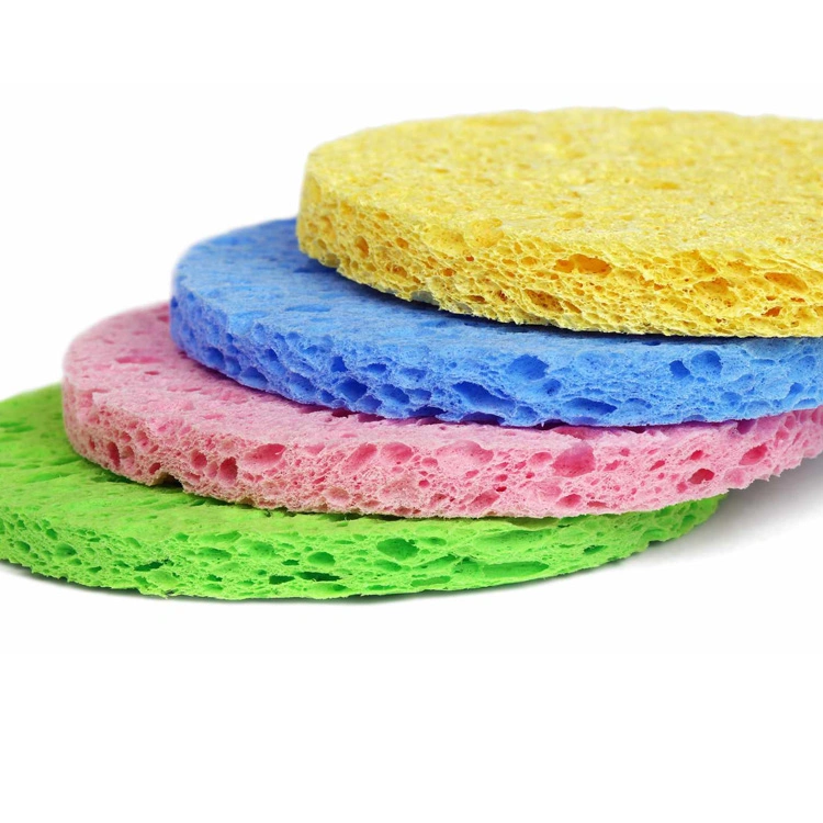 Cellulose Cosmetic Beauty Sponge Suppliers for Facial Cleaning