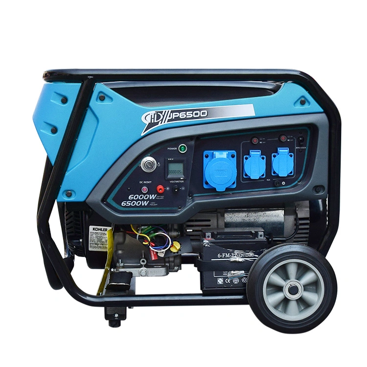 Factory 6000watts Electric Home Emergency Small Gas Power Portable CE EU-V Gasoline Petrol Generator for Sale