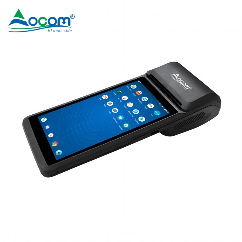 Hot Sell Factory Mobile Android Handheld sistema POS de 5.5 polegadas Com Terminal de impressora