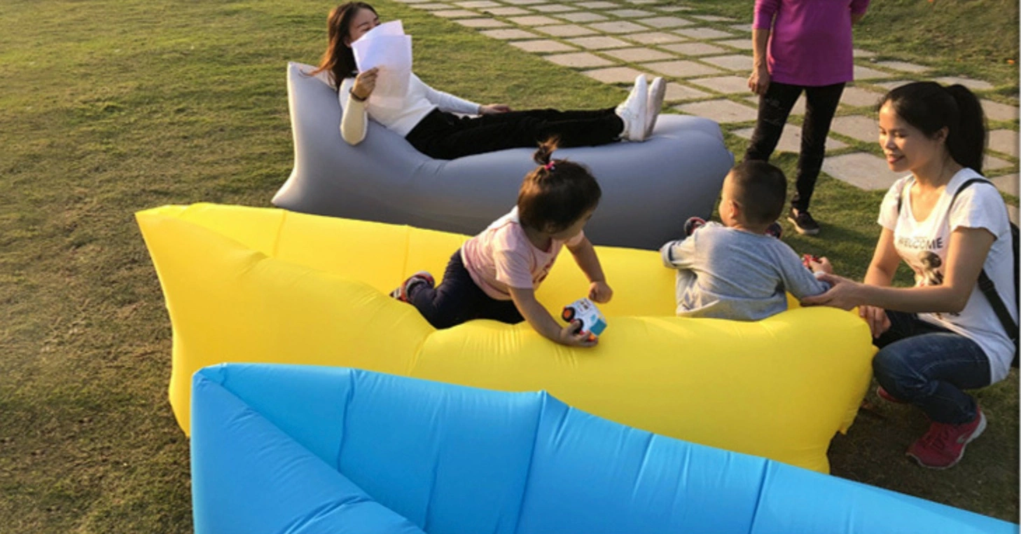 Luftfüllung Aufblasbare Couch Liege Strand Lazy Schlafsack