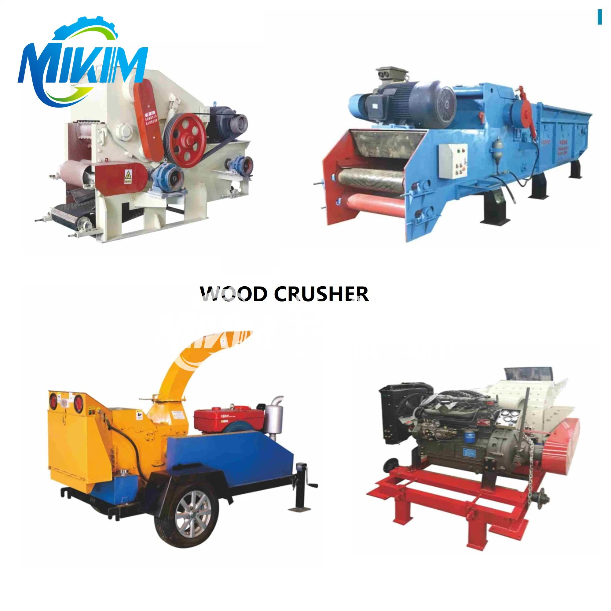 Industrial 2t-100t Wood Crusher Shredder Hammer Mill Biomass Pressing Pellet Dryer Packing Production Line Wood Pellet Machine for Fire Pelets