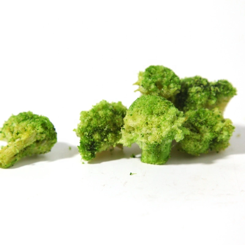 Factory Wholesale/Supplier Vacuum Fried Vegetable Snacks Healthy Crispy Fried Broccoli