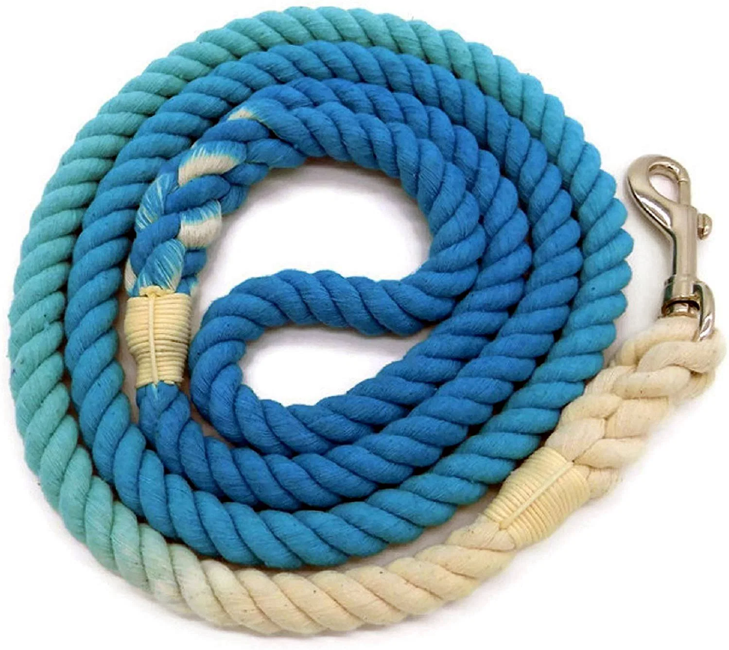 Cotton Rope Dog Leash Braided Pet Lead