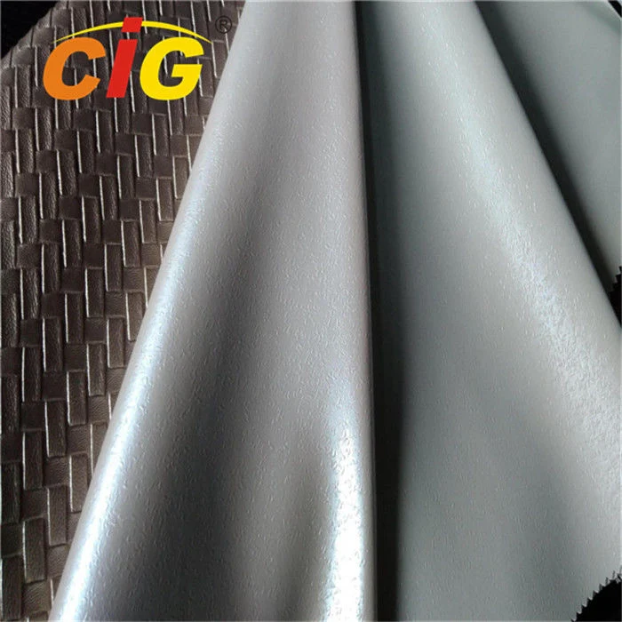 La impresión de nuevos productos de cuero de PVC para el alquiler de la tapa del asiento y un sofá de 0,5mm de espesor - 1.2mm en diferentes diseños