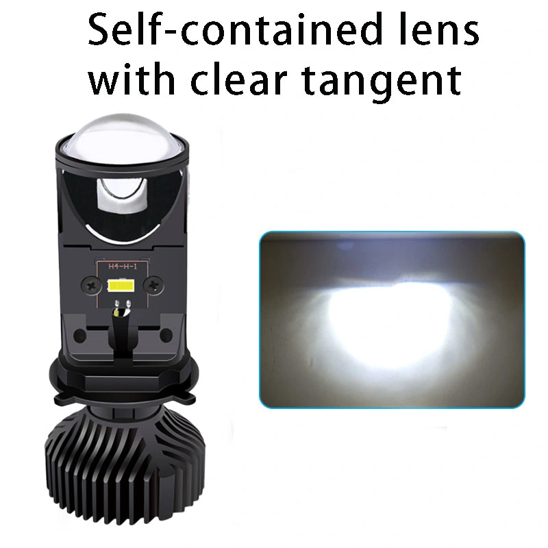 Focusing Light LED Mini Lens Car Styling Headlight Bulbs H4 Mini LED Projector Y6 with High quality/High cost performance 