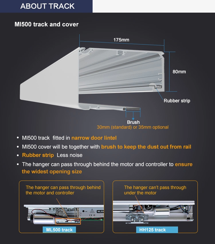 Turtech Ml500 Automatic Sliding Door with LCD Function Selector