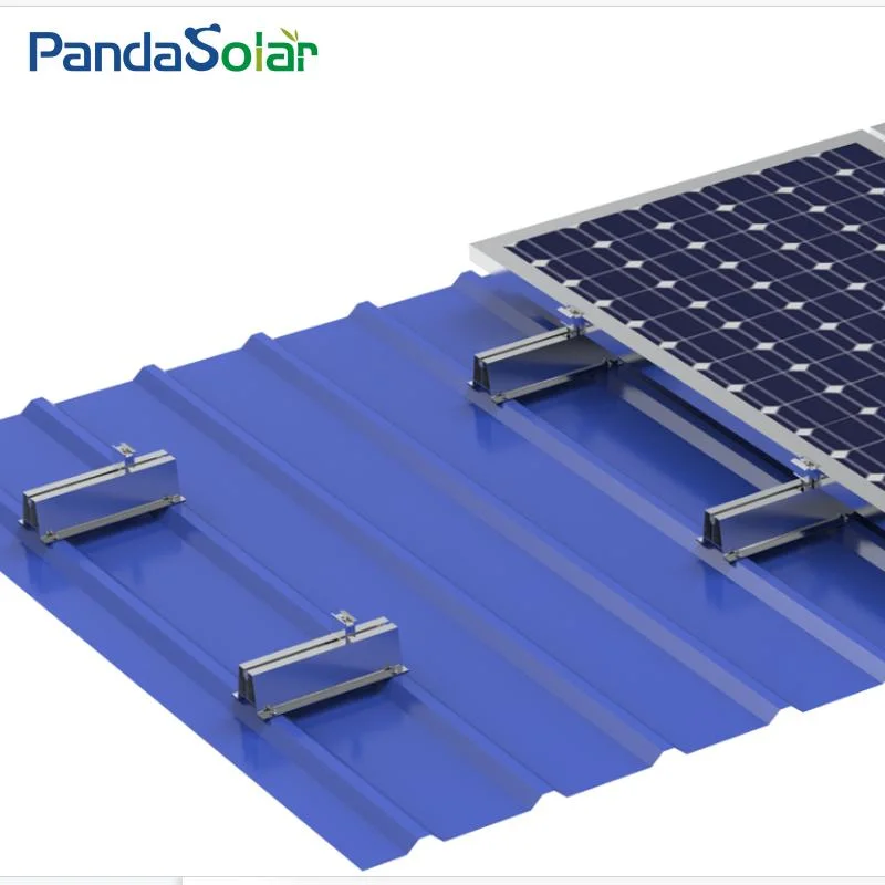 Adaptado de la fábrica de montaje de aluminio Panel Solar de carril corto