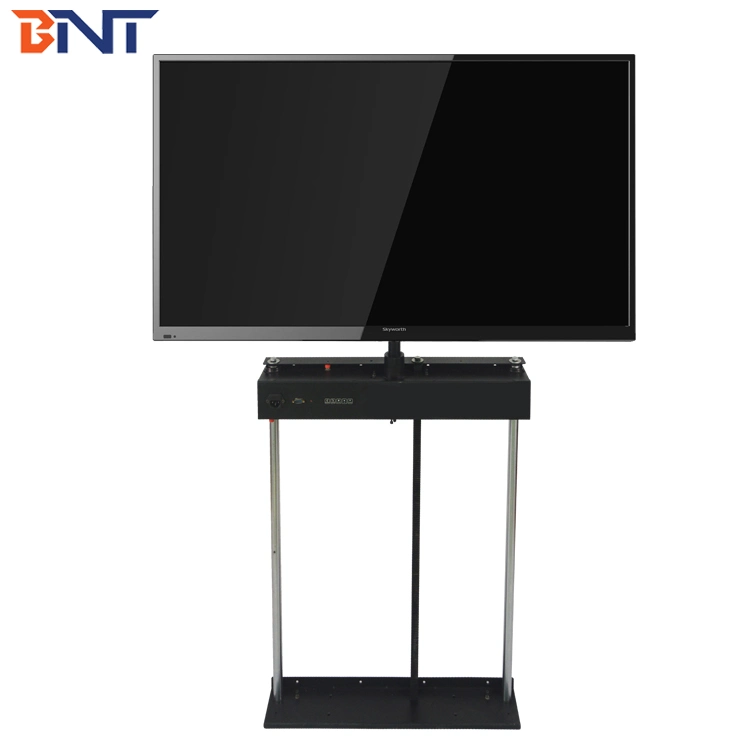 Bnt 32-53 pulgadas hogar Muebles de oficina giratoria 340 grados soporte de televisor LCD Soporte de TV Mueble TV dispositivo elevador motorizado Monte