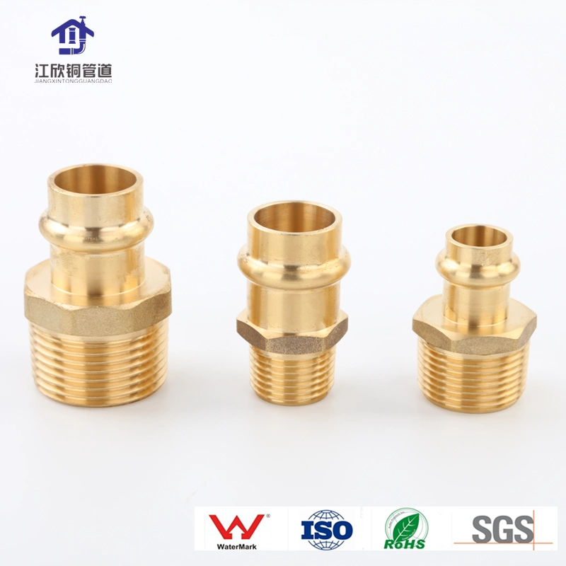 Brass Elbow M*M Thread Series Copper Pipe