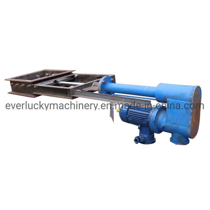 360mm Square Opening Mild Steel Electric Hydraulic Slide Gate Valve for Silo