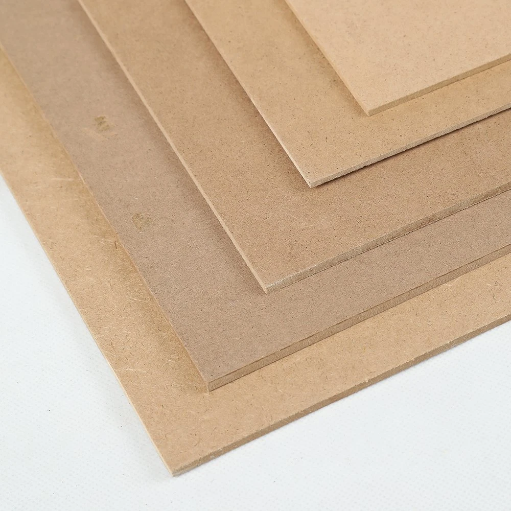 2mm 3mm hojas MDF Panel MDF de tableros de material de madera sólida Precios de la Junta