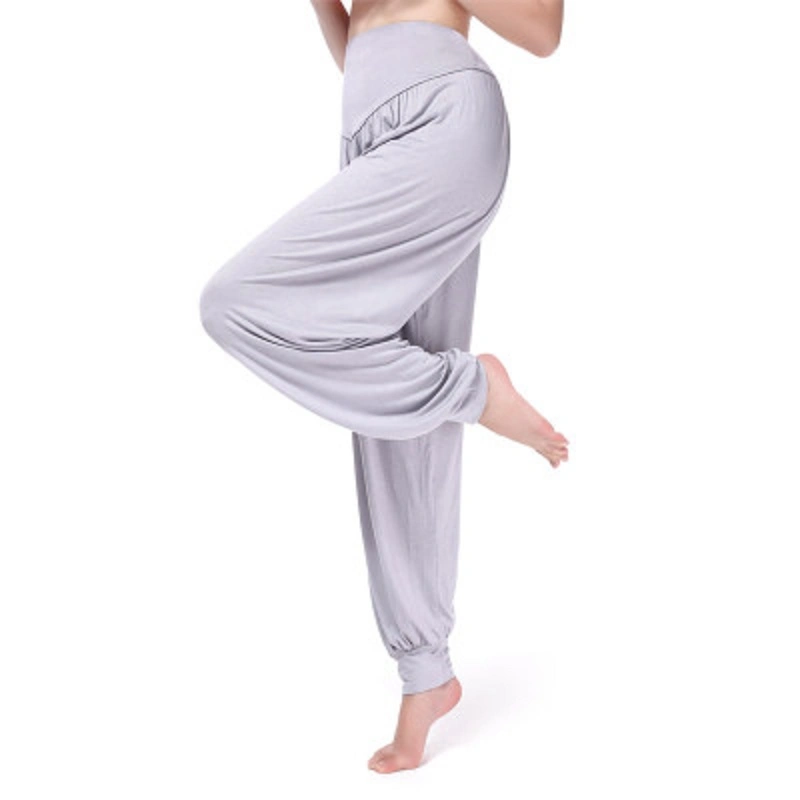 Frauen Harem Hosen Loose Hosen Casual Hosen Modal Baumwolle Weich Yoga Hosen Sport Tanz Esg13624
