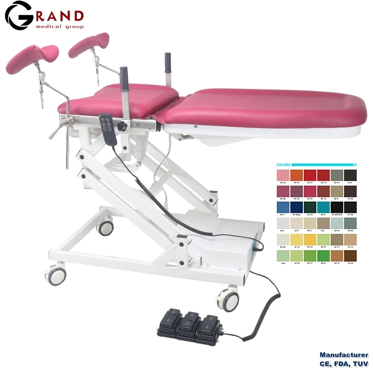 Adjustment Function Hospital Furniture Equipment Obstetric Portable Gynecology Examination Table