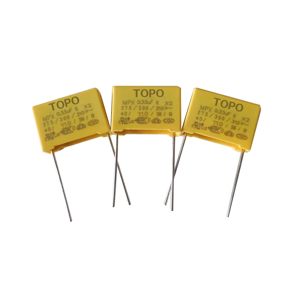 Electrical Electronic Component 0.33 UF K X2 Capacitors for Sale