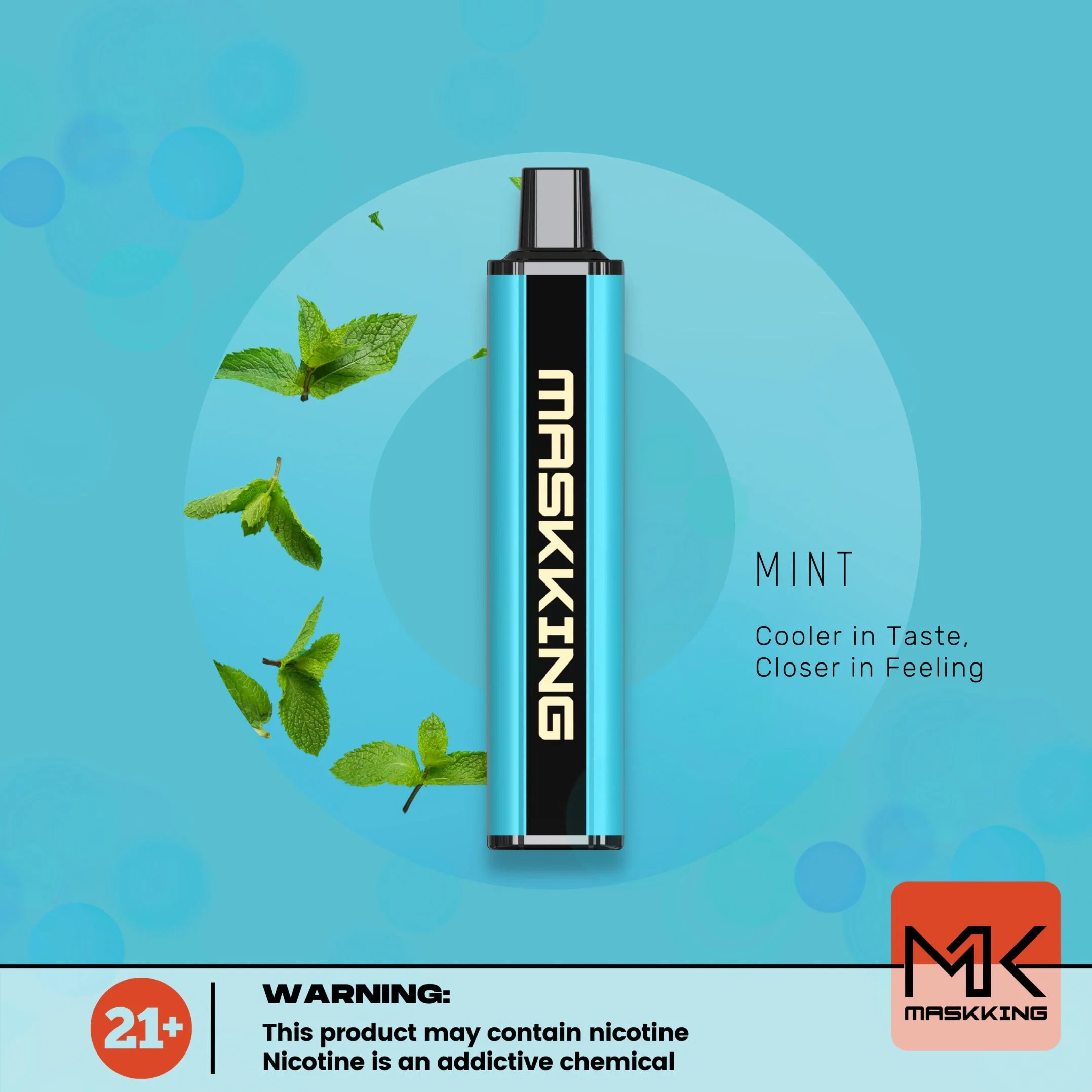 Finlandia mejor venta VAPE Masking Super cc 2500 Puffs 8,5ml Venta al por mayor E Cigarette