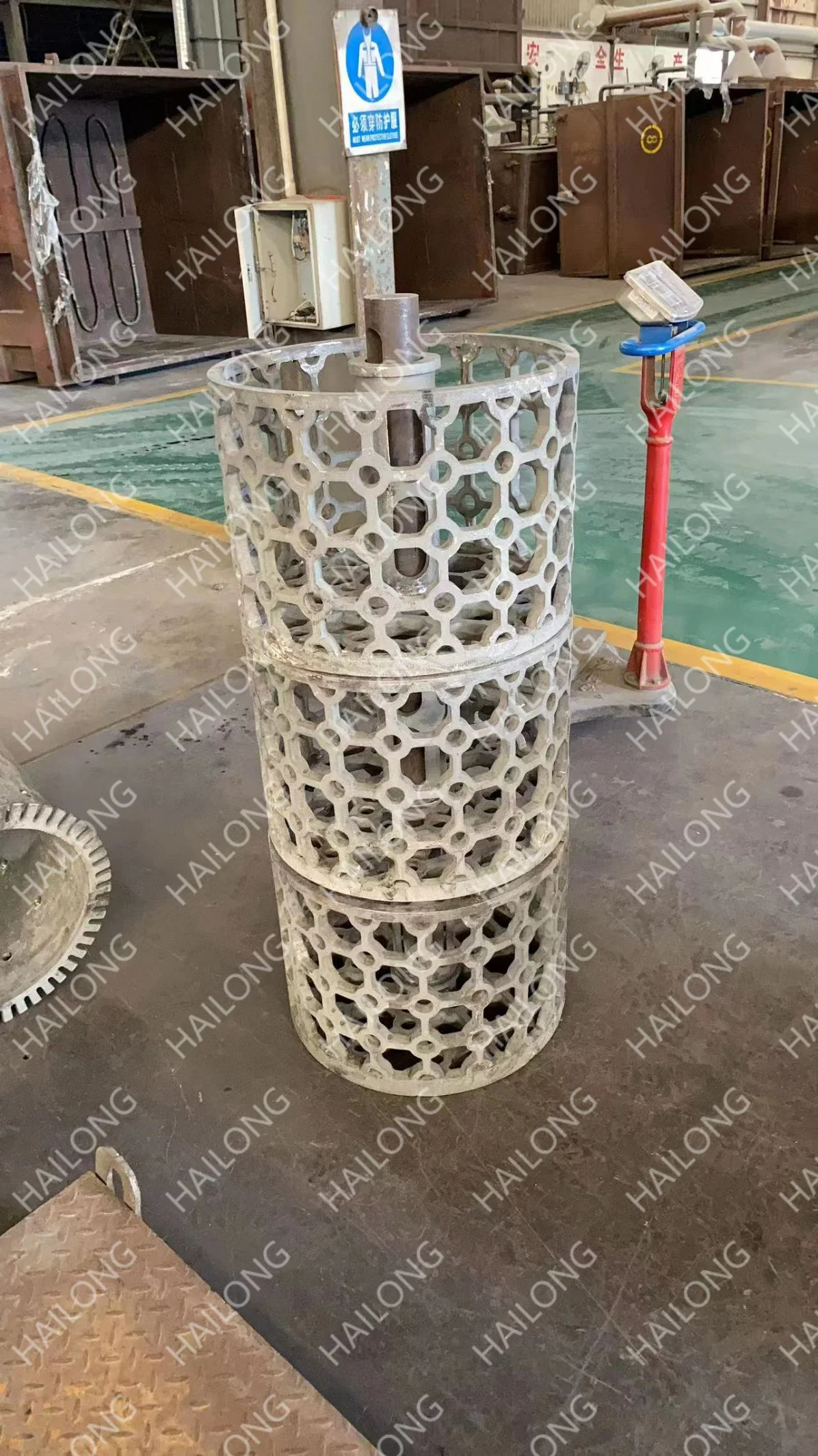 Basket Containing Materials for Heat Treatment of Well Furnace Non Standard Customized Heat Treatment Tray, Heat-Resistant Steel Casting