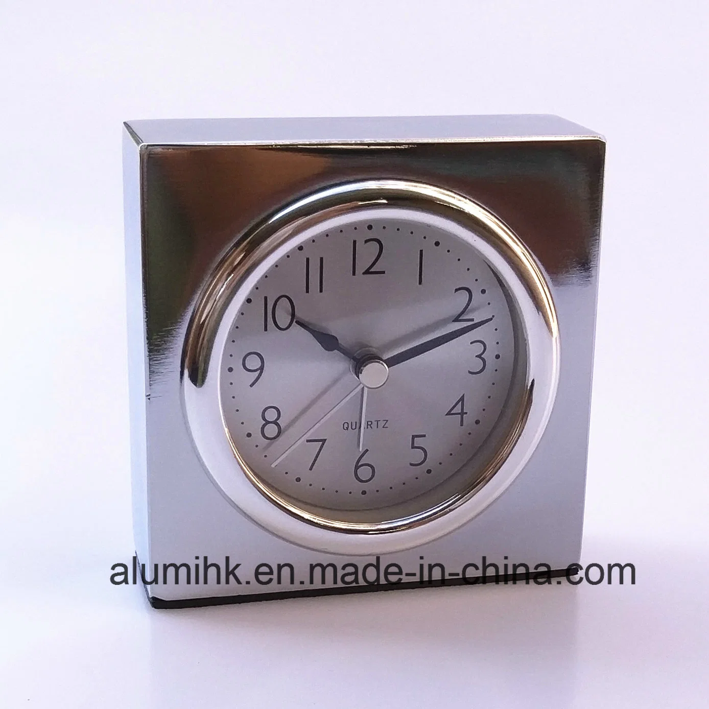 Reloj despertador silencioso de mesa de hotel