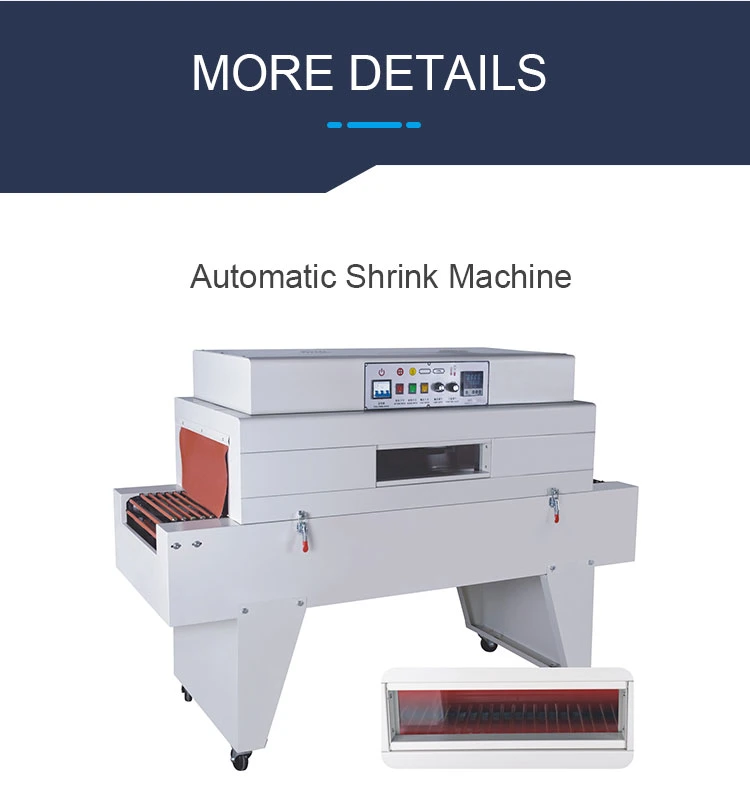 Automatic Shrink Wrapping Machine L-Sealer Wrap Machine Charcoal Heat Shrink Wrap Packaging Machine