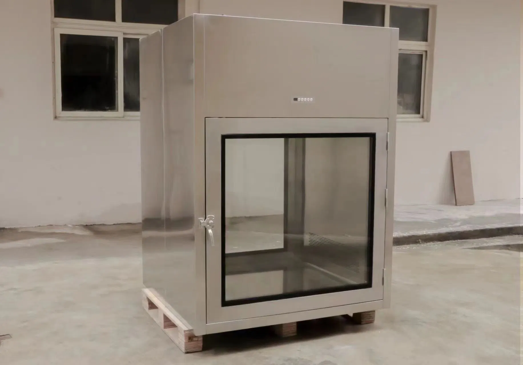 Clean Room Stainless Steel Pass Box Transfer Through Window Clean Room Pass Box