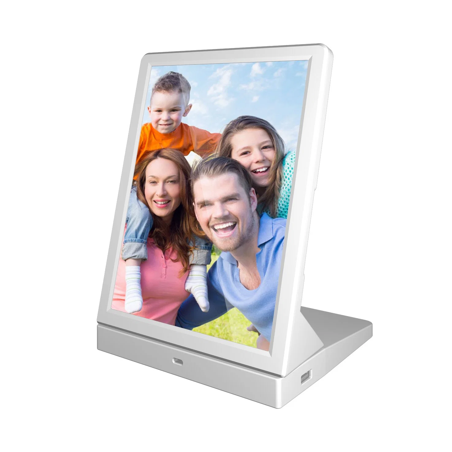New Desktop Ads Managing System LCD Display 9.7 Inch Digital Photo Frame