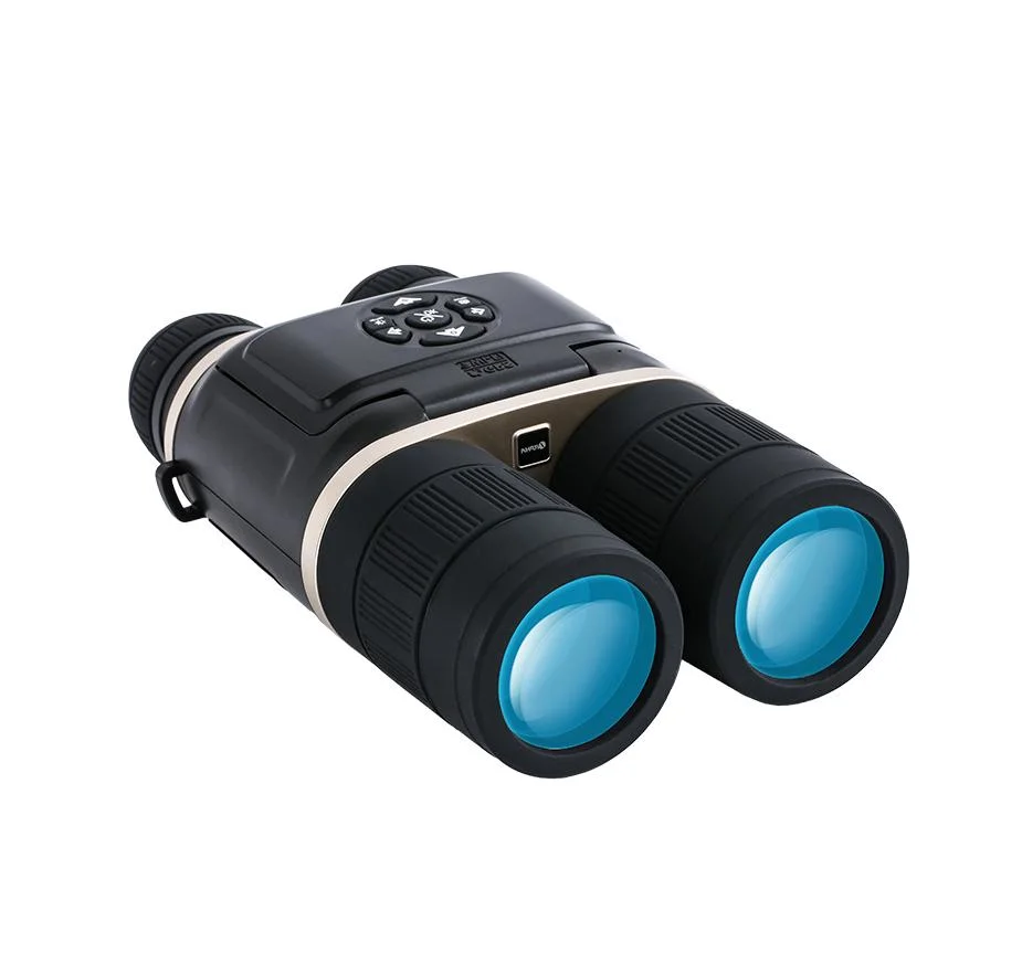 High-Resolution Binoculars Infrared Thermal Imager Night Vision Instrument WiFi/GPS Positioning High-Definition Integrated External Screen Photography Video