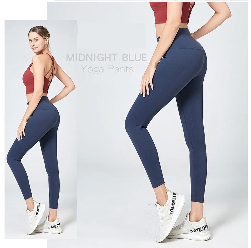 High-Waist Multi Color Thick Yoga Hose für Frauen Hip Lift Quick Dry Seamless Fitness Hose Strumpfhose Damen Leggings