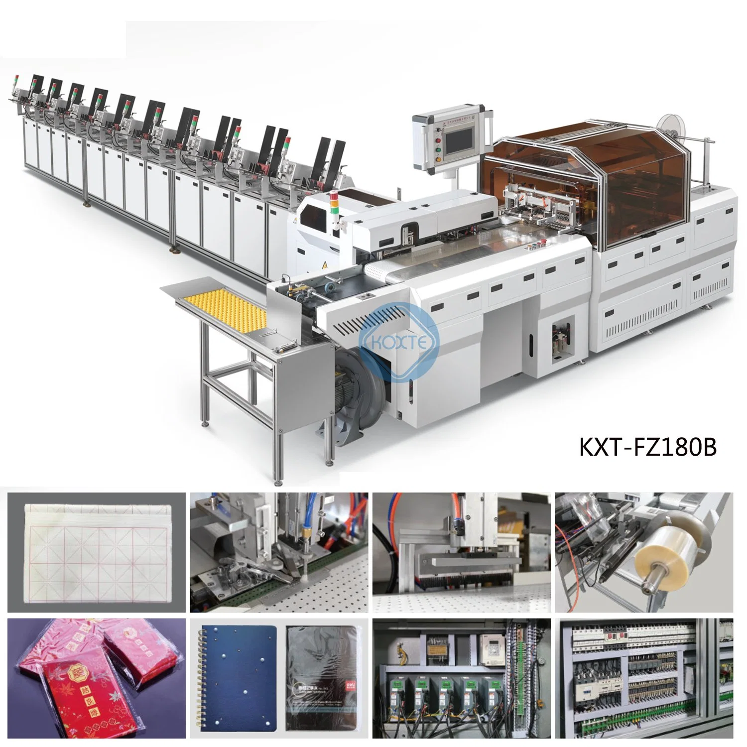 Automatic Exercise Book/Notebook/Magazine Bagging Packing Machine