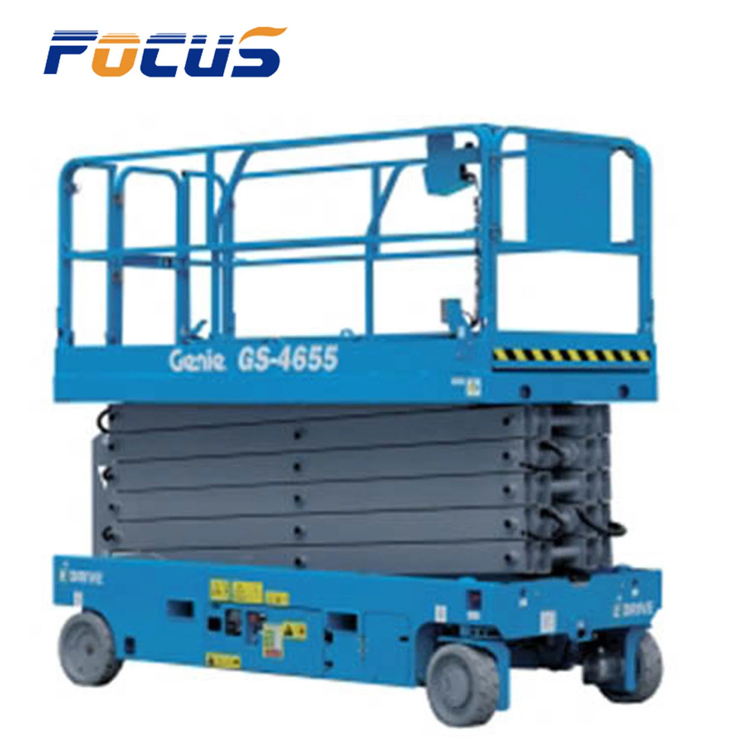 Plataforma elevatória móvel hidráulica Genie-GS 4655 Construction Electric Scissor Lifter Elevador da escada