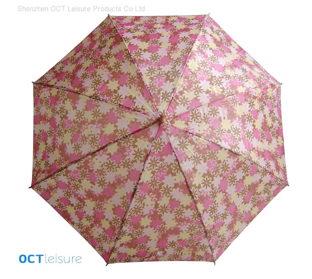 Economic Straight Auto Open Umbrella with Assorted Color (OCT-TX010)