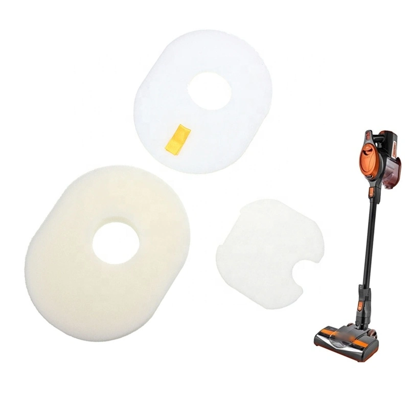 Feltro de espuma do kit de filtro Xffv300 para Tubarão de cartão com fio de foguetes de vácuo com fio ultraleve Stick aspirador CS100 HV292 HV300 Hv300c