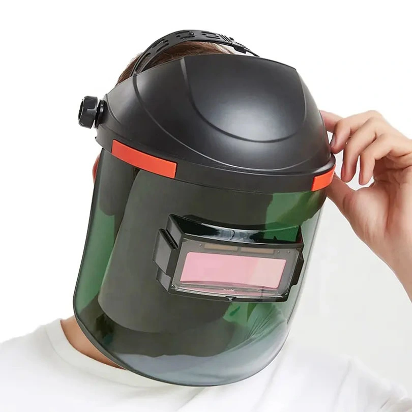 Masque facial de soudage automatique pleine surface de vente chaude soudage personnalisé Ma Sks Assombrissement automatique casque de soudage