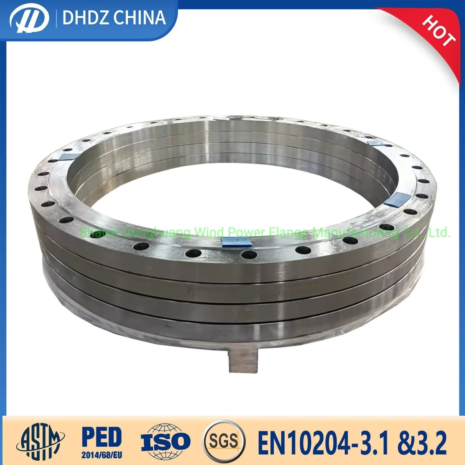 ANSI B16.47 API605 Forged Flange Class 75 Class 150 Weld Neck Slip-on Socket Weld Flanges