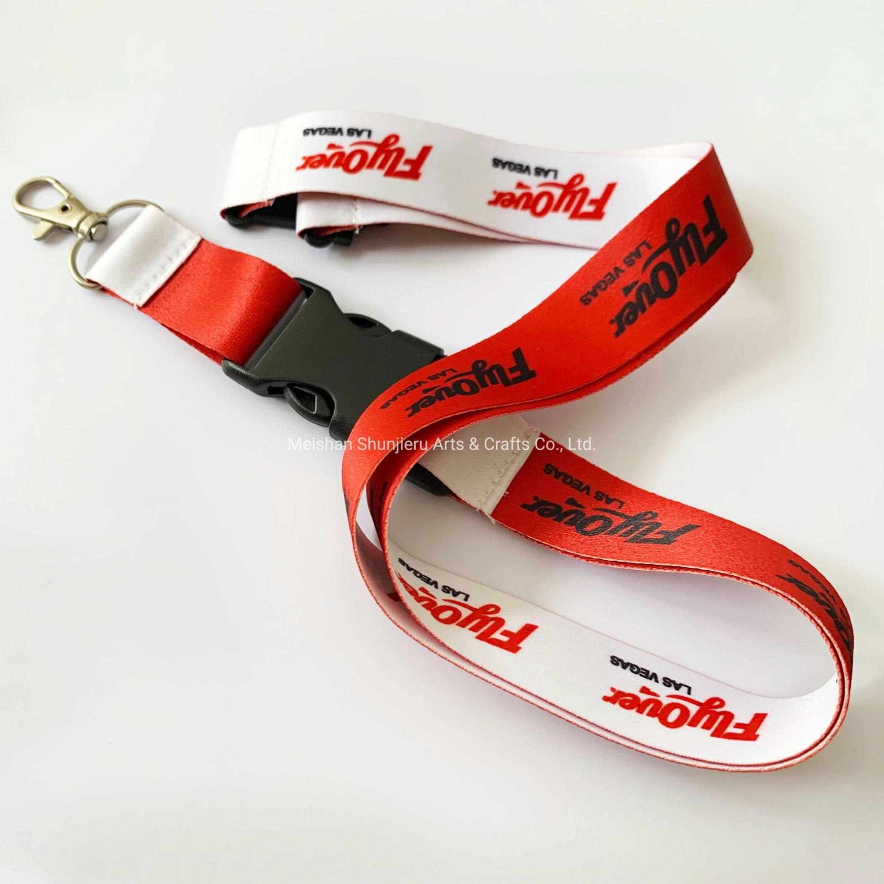 Custom Logo High quality/High cost performance  Bulk Printed Neck Polyester Lanyards for Promotion Gift