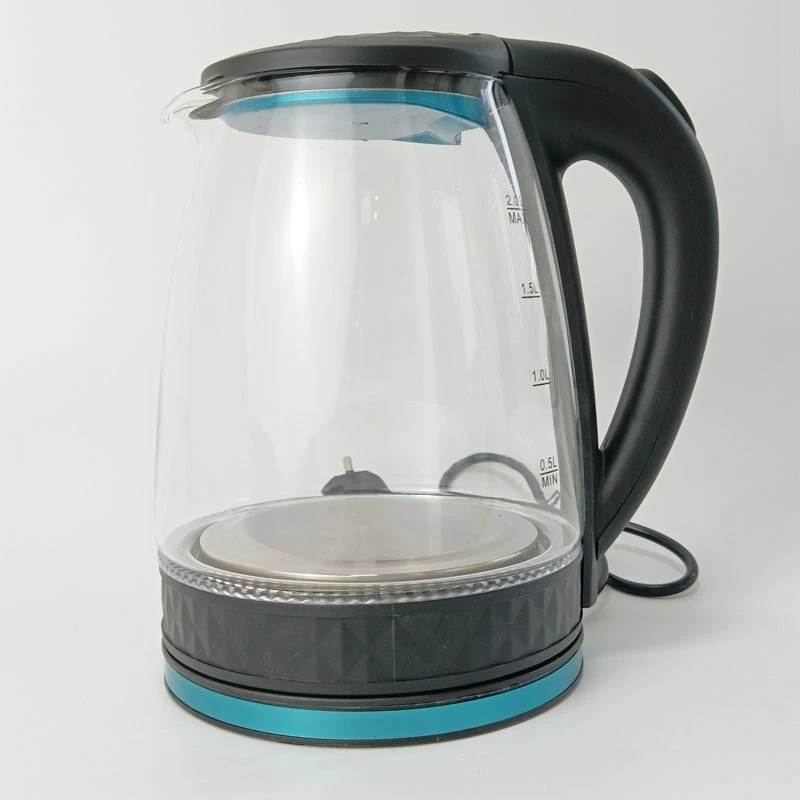 New 110V 1.8L Glass Electronic Kettle Stainless Steel Tea Water Electrical Kettle