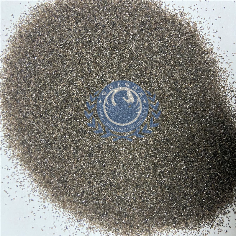 China proveedores Brown Sand Blasting material Blanco aluminio fundido/ Corindum/aluminio Óxido