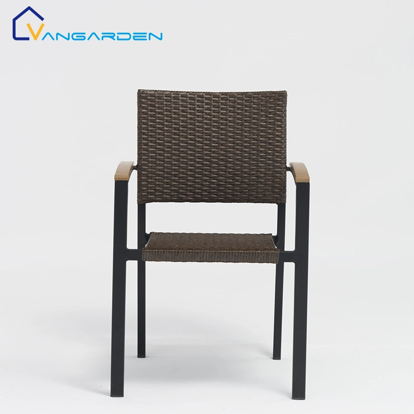 Stackable Outdoor Patio Dining Chair Modern Commercial Restaurant Furniture