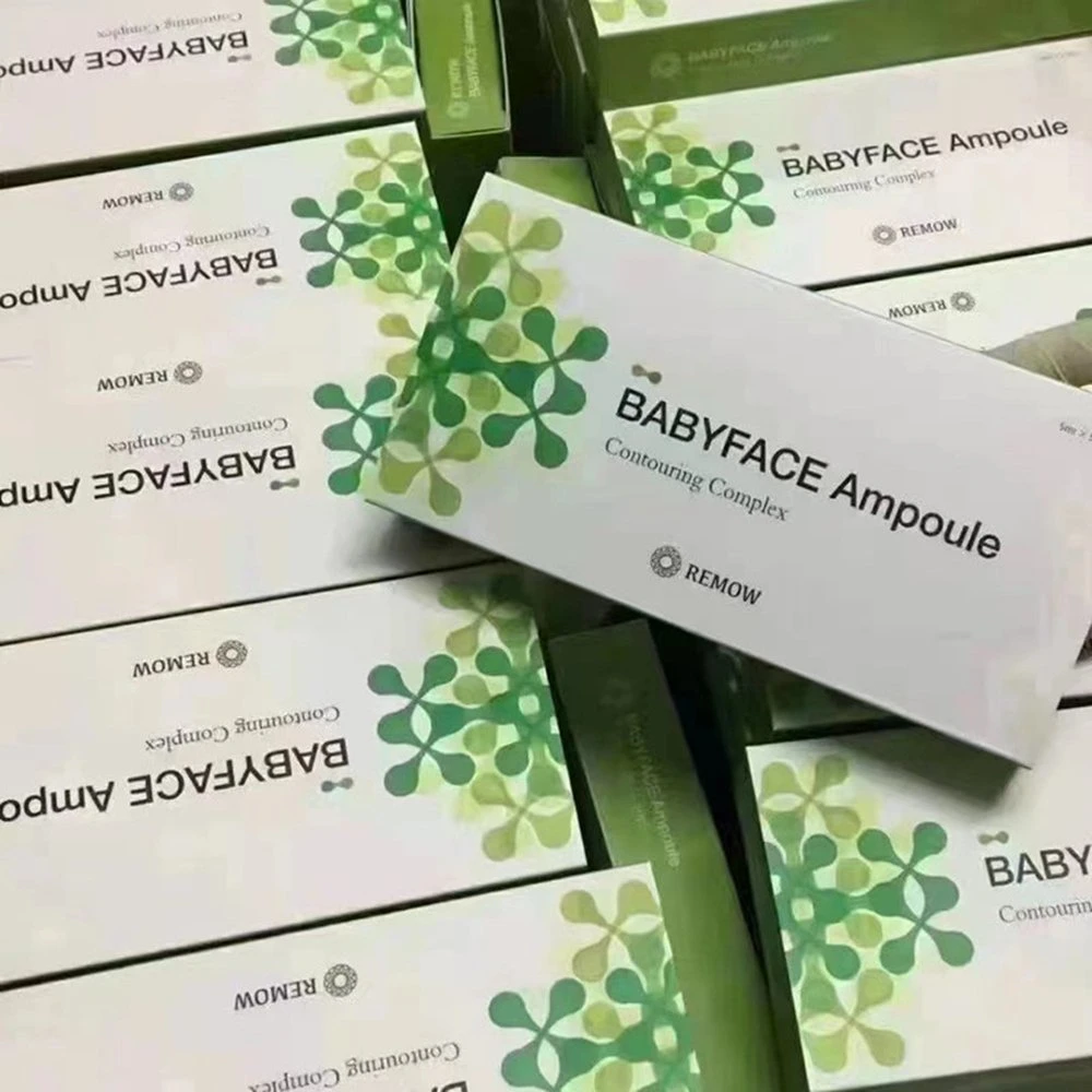 Korean 5ml Babyface Ampoule Verde Lossing Peso adelgazamiento Firming Burning Adelgazamiento de grasa