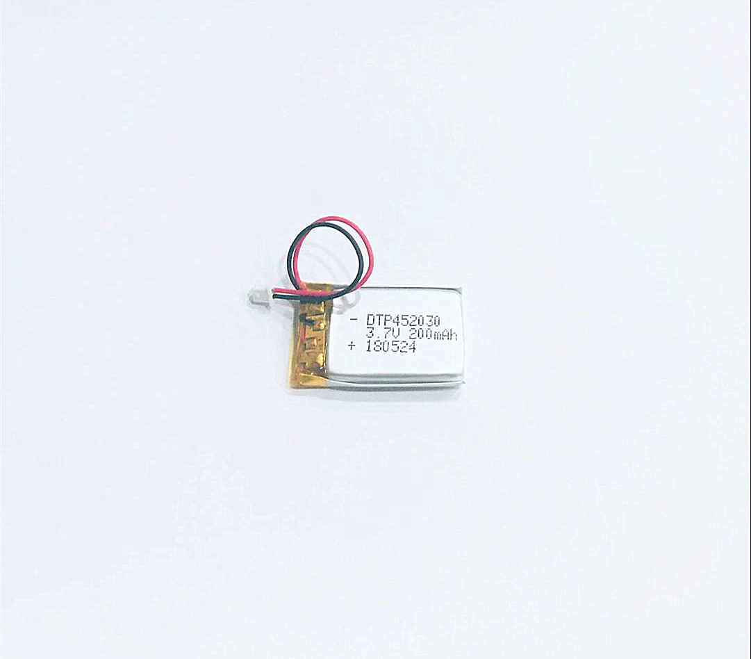 Digital Camera Lithium Polymer Battery Dtp402030 3.7V 200mAh with Kc/IEC62133