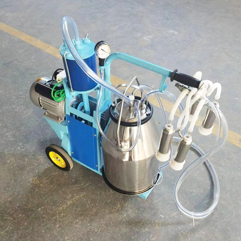 Small Noise Stainless Steel Poultry Vacuum Pump Sheep Milking Machine Poultry Farm Equipment Milk Equipment