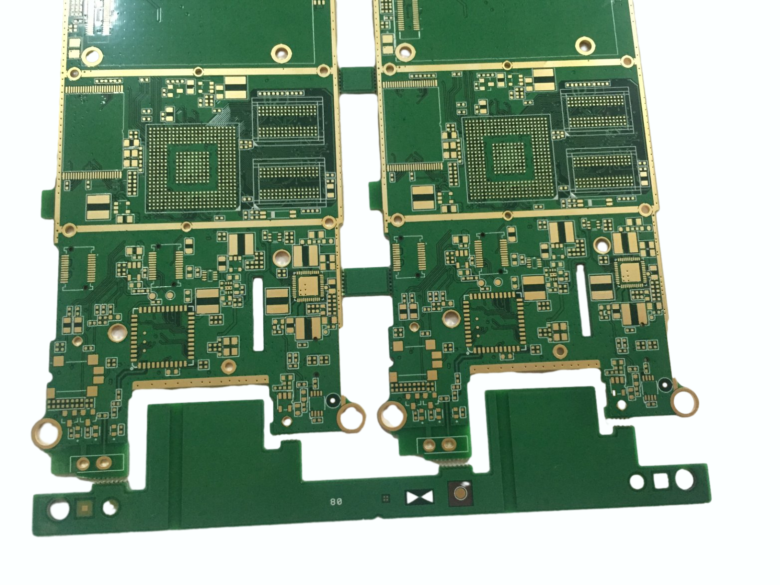 PCB multicamada com revestimento dourado de imersão