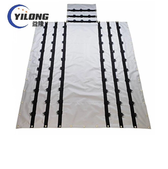 Fish Farming Ground Cover Waterproof Tarpaulin Production Line Flatbed Tarp Lumber