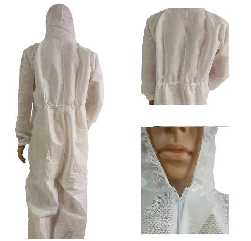 Disposable SMS Protective Clothing Cleaning Coverall for PPE