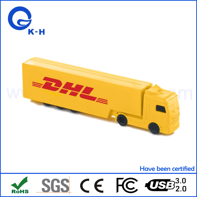 Plastic Truck Shape USB Flash Storage Device 16GB 32GB 64GB