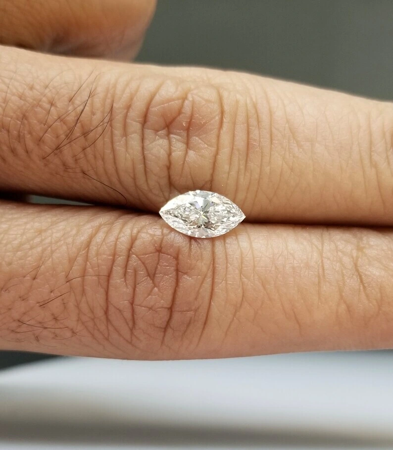 Petit 0.5 Cara Marquise Lab Grown Diamond Stone Price