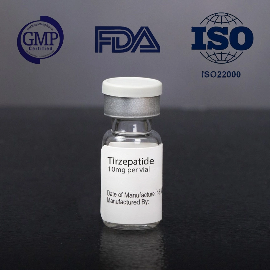 Mejor Precio 99% Tirzepatide Semaglutide 5mg 10mg 15mg 20mg 30mg Viales Retatrutide GLP-1 Peptide en Stock